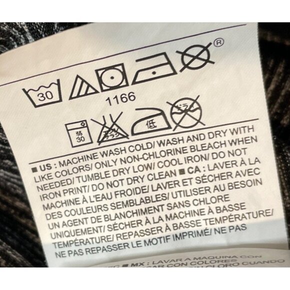 Old Navy Active Capris Womens Size Small Black & White Striped - Picture 7 of 8